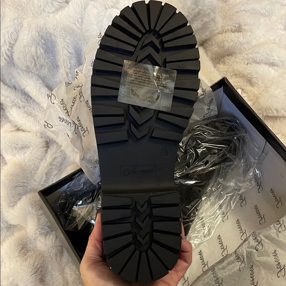 Black Patent Leather Loafers - Picture 5 of 6